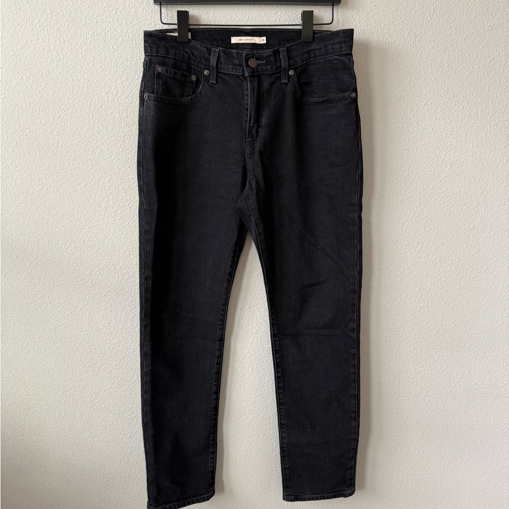NWOT Women’s Levi's Middy Straight Black Jeans